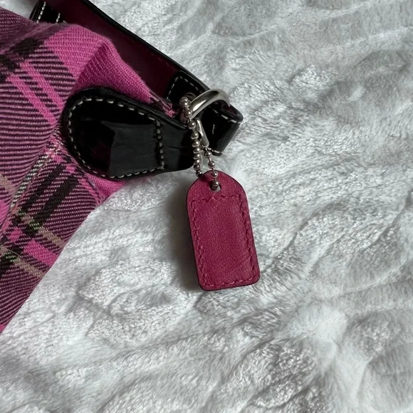 Coach Purse - Plaid Pink NWT - Picture 10 of 11